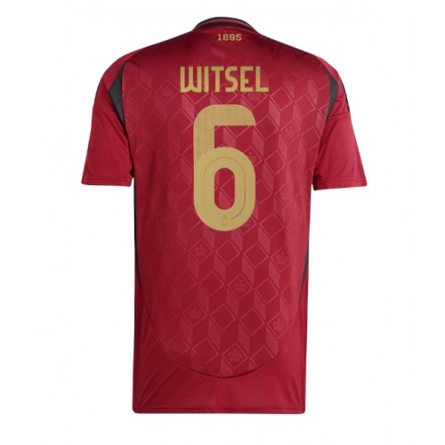 Pánský Fotbalový dres Belgie Axel Witsel #6 ME 2024 Domácí Krátký Rukáv